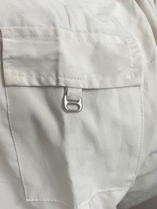 Cream Cargo Pants