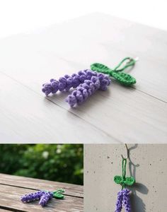 Handmade Crochet Lavender Hanging 🌿💜
