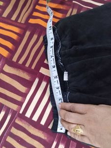 Black Denim Jeans,fully warm, velvet inside part