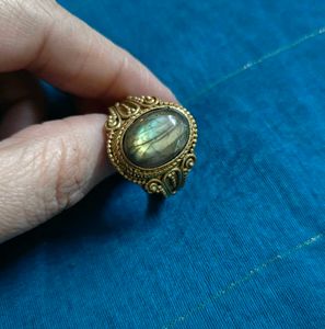Labradorite Chunky Ring