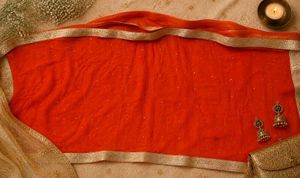 🍊🪸 Y2k Coral kurta with chunni
