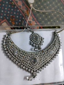 Sparkling Jewellery Set only necklace &amp;mang ti
