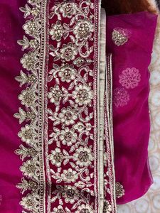 Maroon Embroidered Lehenga Choli