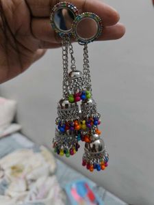 Boho Multicolor Dangle Earrings
