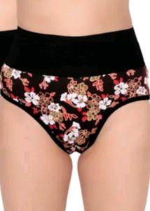 Floral Print Cotton Briefs