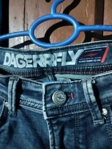 Dagerrfly Men's Blue Denim Jeans