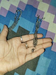 Couple Heart Charm Bracelets