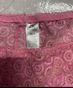 Stylish Women's Lace &amp; Mesh Panties-XL