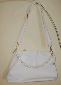 Clutch with Pearl Handle