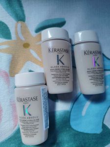 3 Kerastase Gloss Absolu Travel Size Set