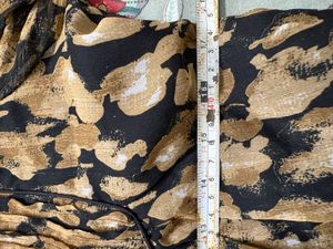 Elegant Animal Print Top
