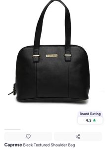 Caprese Black Handbag