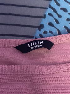 Chic Rose Pink Ribbed Mini Dress