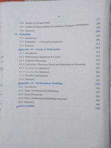 Mathematics Textbook For Class X