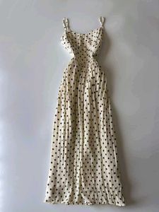 Polka Dot Maxi Dress