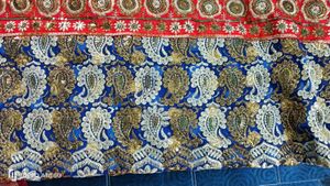 Sarees... Sequence Work Transperant Saree Without Blouse Piece