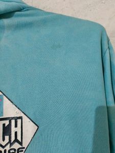 Blue Zip-Up Hoodie