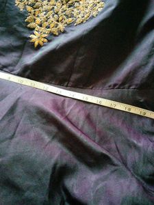 Dhoopchaun purple maxi/gown (44")