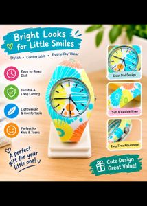 Colorful Floral Watch