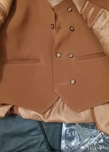 Men's Brown Suit Jacket