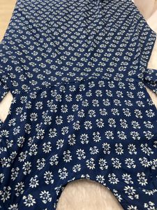 Stylish Blue Floral Kurta Set with Dupatta