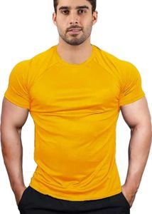 Men Solid Round Neck T Shirt Pack Of 1