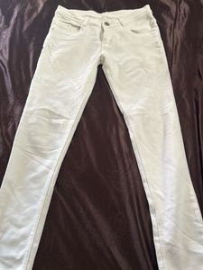 off white  jeans