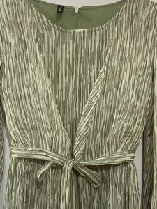 Pleated Tiered Maxi Dress
