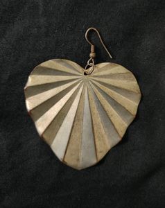 Beautiful Earrings Heart Shape
