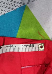 Red Embroidered Blouse
