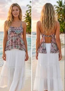Floral Print Cami Top