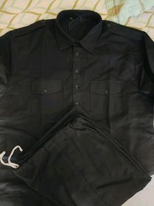 Black cotton pathan suit set