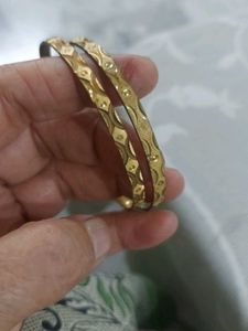 Gold Plated Women Bangles Set Traditional Bangle