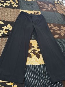 H&M Classic Black Formal Wide Leg Pants