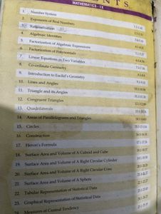R.D. Sharma Mathematics Class 9 Book