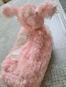 Furry Bunny as Tissue Box Cover