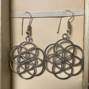 Oxidised earings