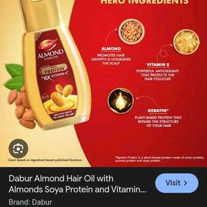 💆🏻‍♀️BIGGEST OFFER!Large bottle of Almond oil