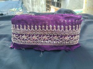 Embroidered Border lace