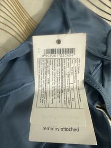 Blue Ruched Tie Front Dress
