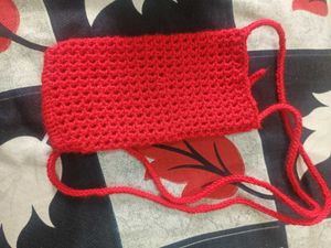 Crochet Pouch For Phone