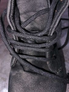 black boot