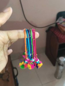 Colorful Silk Thread Bangles