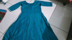 Navy blue frock kurti