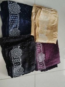 party wear stain hijab scarf