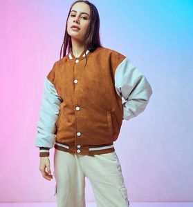 BEWAKOOF Teddy Bear Varsity Jacket