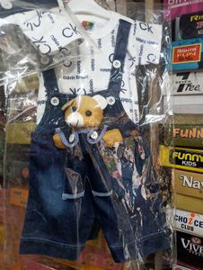 Calvin Klein Baby Outfit with Teddy
