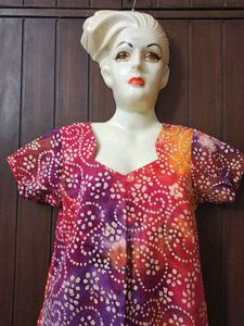 Vibrant Tie 'n dye Kurta