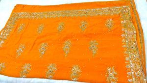 Zordasi Work Saree With Blouse