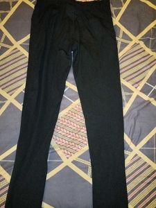 Classic Black Slim-Fit Chinos
